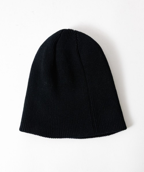 NOMINE（ノミネ）の「【NOMINE】コットン ビーニー/ニット帽（ニットキャップ/ビーニー・レディース・ブラック/ライトグレー/レッド/ダークブラウン/アイボリー・フリー）」の20枚目の写真