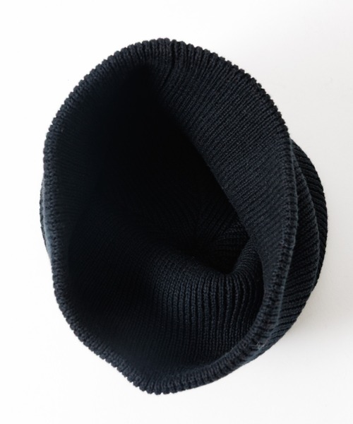 NOMINE（ノミネ）の「【NOMINE】コットン ビーニー/ニット帽（ニットキャップ/ビーニー・レディース・ブラック/ライトグレー/レッド/ダークブラウン/アイボリー・フリー）」の17枚目の写真