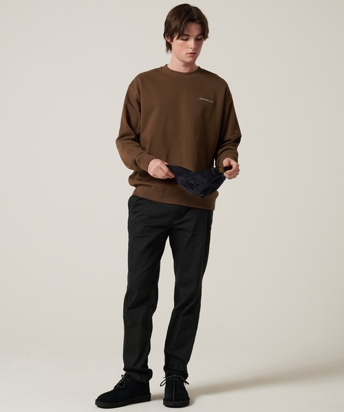 Eddie Bauer（エディーバウアー）の「シグネチャー スウェットシャツ クルー（スウェット・メンズ・杢グレー/ネイビー/ブラウン・XL/L/M/XXL）」の5枚目の写真