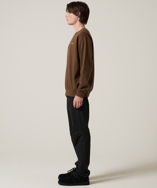 Eddie Bauer（エディーバウアー）の「シグネチャー スウェットシャツ クルー（スウェット・メンズ・杢グレー/ネイビー/ブラウン・XL/L/M/XXL）」の6枚目の写真