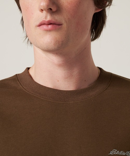 Eddie Bauer（エディーバウアー）の「シグネチャー スウェットシャツ クルー（スウェット・メンズ・杢グレー/ネイビー/ブラウン・XL/L/M/XXL）」の12枚目の写真