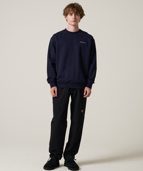 Eddie Bauer（エディーバウアー）の「シグネチャー スウェットシャツ クルー（スウェット・メンズ・杢グレー/ネイビー/ブラウン・XL/L/M/XXL）」の8枚目の写真