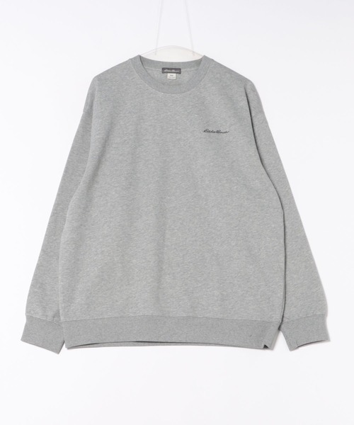 Eddie Bauer（エディーバウアー）の「シグネチャー スウェットシャツ クルー（スウェット・メンズ・杢グレー/ネイビー/ブラウン・XL/L/M/XXL）」の17枚目の写真