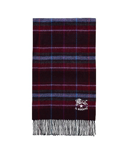 IL BISONTE（イルビゾンテ）の「IL BISONTE / ストール / 2025 AUTUMN WINTER（マフラー・レディース・オレンジ系その他/ピンク系その他/ブルー系その他・FREE）」の2枚目の写真