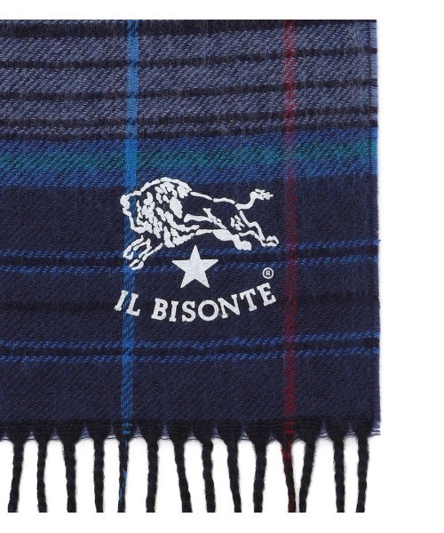 IL BISONTE（イルビゾンテ）の「IL BISONTE / ストール / 2025 AUTUMN WINTER（マフラー・レディース・オレンジ系その他/ピンク系その他/ブルー系その他・FREE）」の5枚目の写真