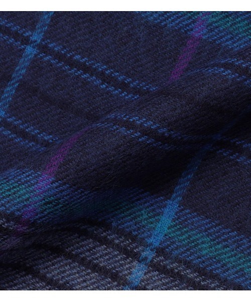 IL BISONTE（イルビゾンテ）の「IL BISONTE / ストール / 2025 AUTUMN WINTER（マフラー・レディース・オレンジ系その他/ピンク系その他/ブルー系その他・FREE）」の6枚目の写真