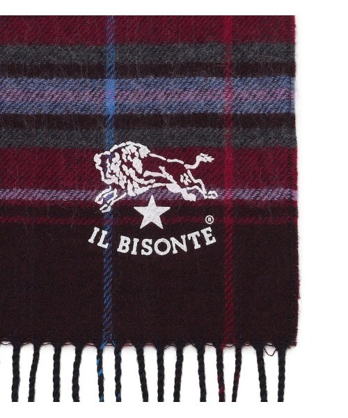 IL BISONTE（イルビゾンテ）の「IL BISONTE / ストール / 2025 AUTUMN WINTER（マフラー・レディース・オレンジ系その他/ピンク系その他/ブルー系その他・FREE）」の9枚目の写真