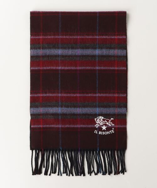 IL BISONTE（イルビゾンテ）の「IL BISONTE / ストール / 2025 AUTUMN WINTER（マフラー・レディース・オレンジ系その他/ピンク系その他/ブルー系その他・FREE）」の12枚目の写真