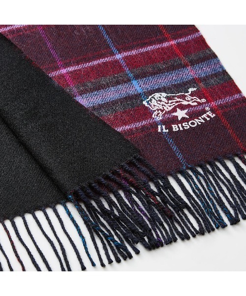 IL BISONTE（イルビゾンテ）の「IL BISONTE / ストール / 2025 AUTUMN WINTER（マフラー・レディース・オレンジ系その他/ピンク系その他/ブルー系その他・FREE）」の10枚目の写真