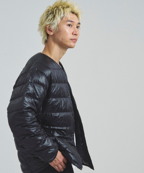 NANGA（ナンガ）の「NANGA-７DAYS　インナーダウンカーディガン（その他アウター・メンズ・ブラック・M/L/XL）」の7枚目の写真