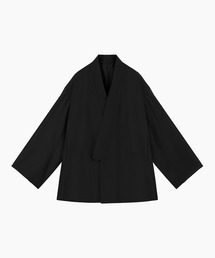 LAD MUSICIAN(bh~[WV)WOOL GABARDINE KIMONO JACKET()