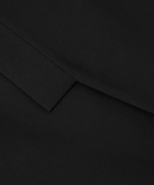 LAD MUSICIAN（ラッドミュージシャン）の「WOOL GABARDINE KIMONO JACKET（着物・メンズ・ブラック・42/44/46）」の5枚目の写真