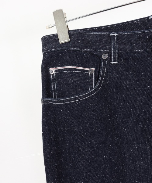 ADAM PATEK(アダムパテック)の「ADAMPATEK/nep selvedge denim/ネップセルビッジデニムパンツ(デニムパンツ・メンズ・ネイビー/ブルー・1/2)」の22枚目の写真