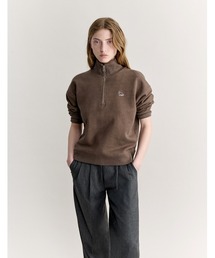BABY FOX HALF ZIP SWEATSHIRT