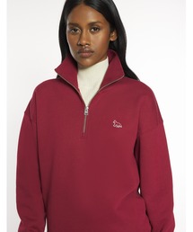 BABY FOX HALF ZIP SWEATSHIRT