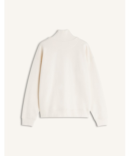 Maison Kitsune（メゾンキツネ）の「BABY FOX HALF ZIP SWEATSHIRT（スウェット・レディース・ベージュ/ワインレッド/チョコ/ベージュ系その他・XS/S/M/L）」の11枚目の写真