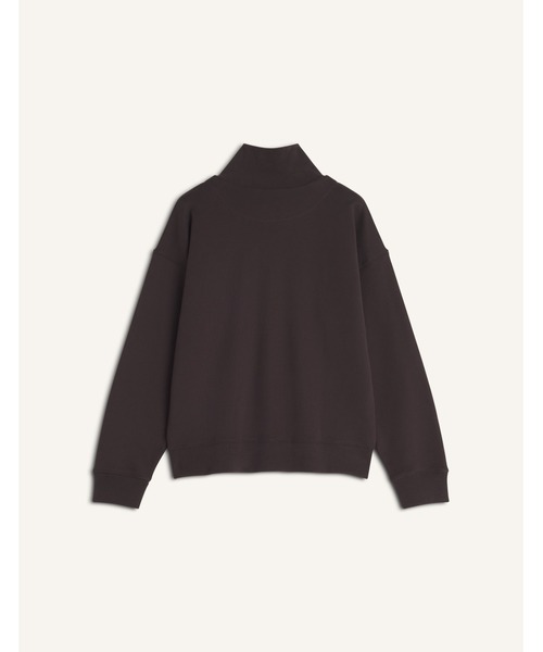 Maison Kitsune（メゾンキツネ）の「BABY FOX HALF ZIP SWEATSHIRT（スウェット・レディース・ベージュ/ワインレッド/チョコ/ベージュ系その他・XS/S/M/L）」の6枚目の写真