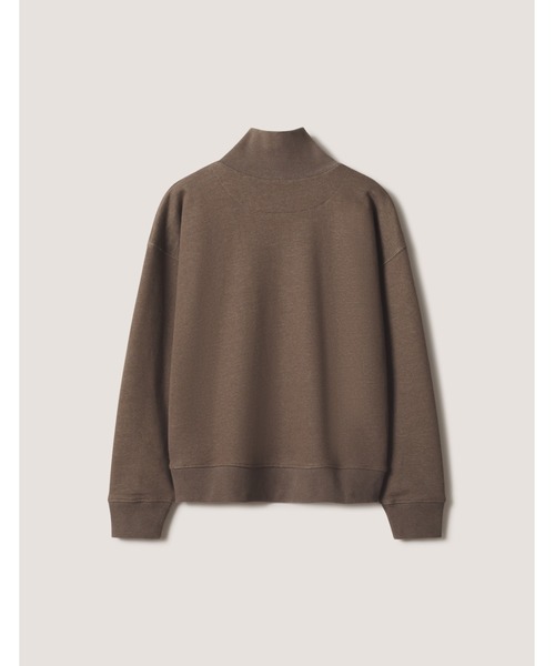 Maison Kitsune(メゾンキツネ)の「BABY FOX HALF ZIP SWEATSHIRT(スウェット・レディース・ベージュ/ワインレッド/チョコ/ベージュ系その他/ブラウン系その他・XS/S/M/L/XL)」の7枚目の写真