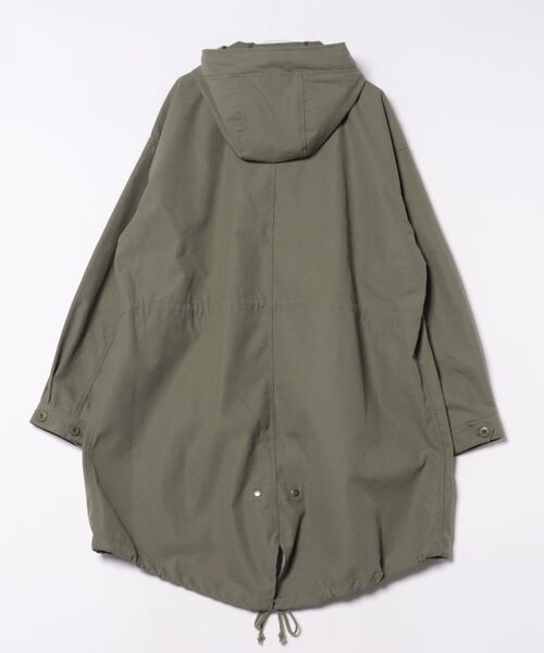 ８(eight)（エイト）の「モッズコート（モッズコート・メンズ・カーキ/ブラック・MEDIUM/LARGE）」の3枚目の写真