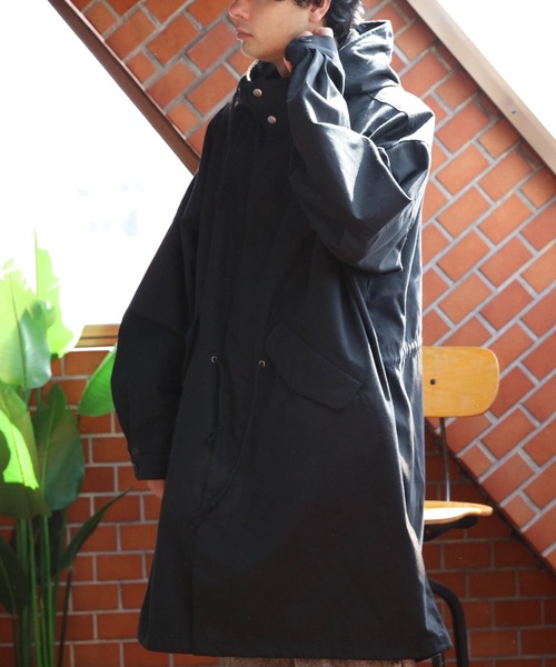 ８(eight)（エイト）の「モッズコート（モッズコート・メンズ・カーキ/ブラック・MEDIUM/LARGE）」の20枚目の写真