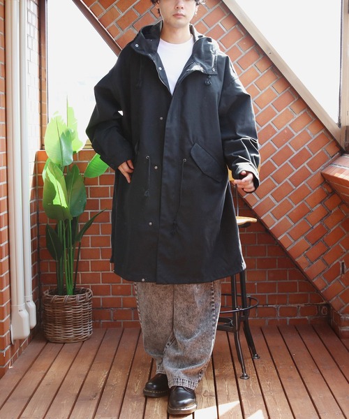 ８(eight)（エイト）の「モッズコート（モッズコート・メンズ・カーキ/ブラック・MEDIUM/LARGE）」の21枚目の写真