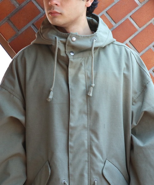 ８(eight)（エイト）の「モッズコート（モッズコート・メンズ・カーキ/ブラック・MEDIUM/LARGE）」の6枚目の写真