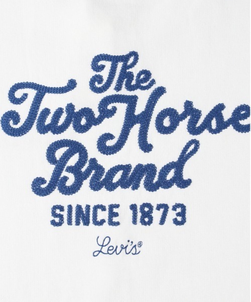 Levi's（リーバイス）の「【Levi's】プリントスウェット (プリントスウェット/ロゴ/バックプリント/フロントロゴ/コットン/デイリースタイル/カジュアル)（スウェット・メンズ・ホワイト・M/S/L）」の4枚目の写真