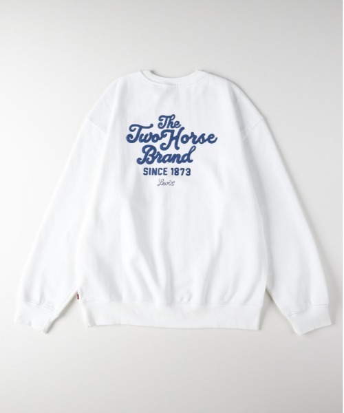 Levi's（リーバイス）の「【Levi's】プリントスウェット (プリントスウェット/ロゴ/バックプリント/フロントロゴ/コットン/デイリースタイル/カジュアル)（スウェット・メンズ・ホワイト・M/S/L）」の11枚目の写真