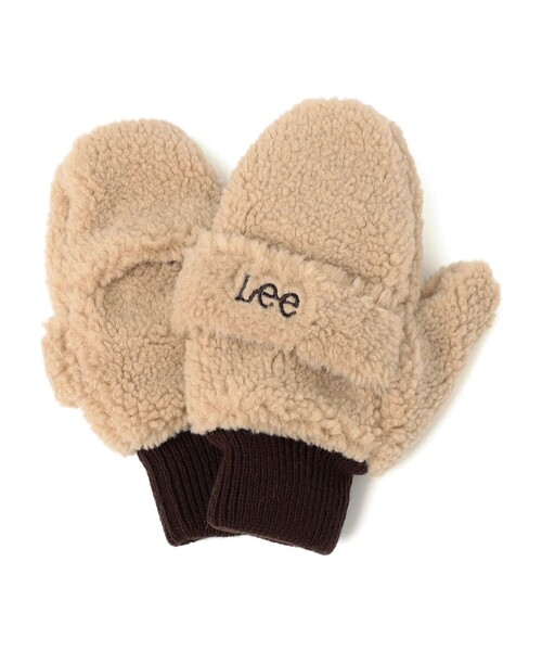 Lee(リー)の「Lee: 2WAY ボア ミトン グローブ <KIDS>(手袋・キッズ・グレー/ベージュ・ONE SIZE)」の8枚目の写真