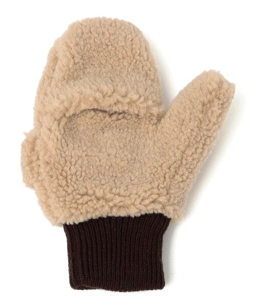 Lee(リー)の「Lee: 2WAY ボア ミトン グローブ <KIDS>(手袋・キッズ・グレー/ベージュ・ONE SIZE)」の10枚目の写真