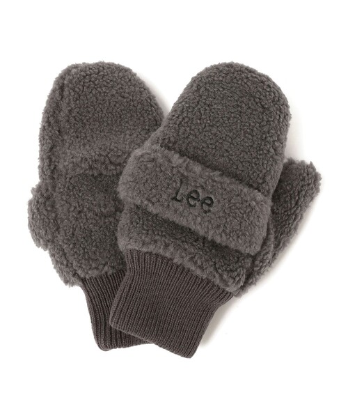 Lee(リー)の「Lee: 2WAY ボア ミトン グローブ <KIDS>(手袋・キッズ・グレー/ベージュ・ONE SIZE)」の15枚目の写真