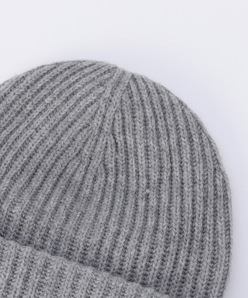 GANNI/ガニー Structured Rib Beanie / A4429 / ロゴニットビーニー