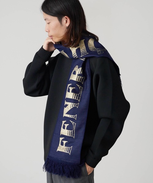 ROOPTOKYO（ループトウキョウ）の「Fenerbah Acrylic Football Scarf フェネルバフチェSK フットボールマフラー（マフラー・メンズ・ネイビー・FREE）」の6枚目の写真