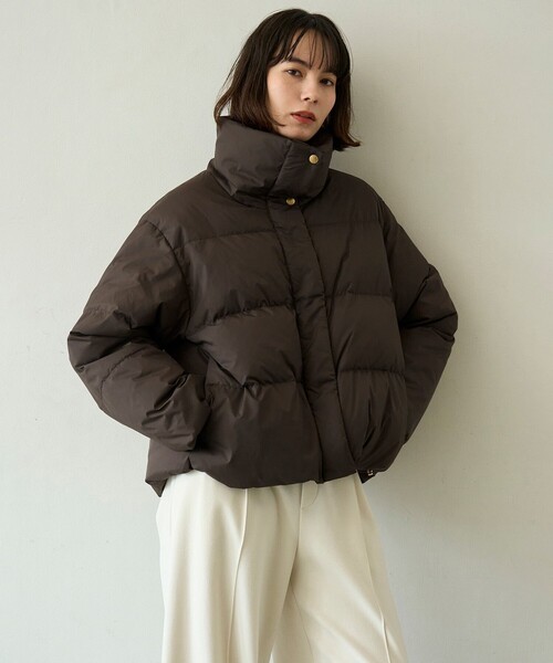 VERY掲載 / 自宅で洗濯OK / 軽量で暖かい】TAIONコラボ ショートダウン