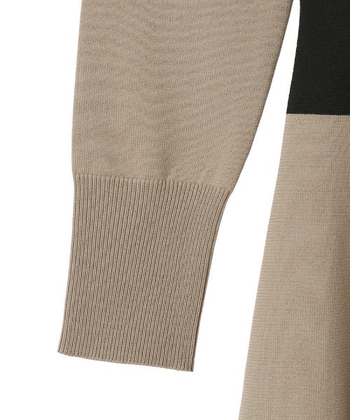 JENNE(ジェンヌ)の「配色美ラインニットワンピース(ワンピース・レディース・ベージュ/ネイビー/ブラック・SMALL/MEDIUM/LARGE)」の18枚目の写真