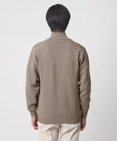 UNITED ARROWS(ユナイテッドアローズ)の「ポリエステル ドライバーズニット UA COZY ウォッシャブル(カーディガン/ボレロ・メンズ・ベージュ/ブラック・L/XL/M/S)」の9枚目の写真