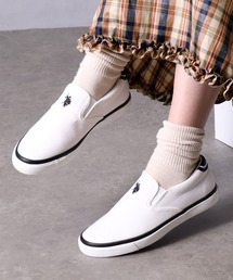 U.S. POLO ASSN.(ユーエスポロアッスン)の【U.S. POLO ASSN./ユーエスポロアッスン】ワンポイント キャンバス スリッポン(スリッポン)