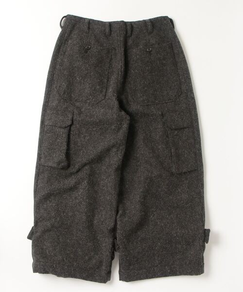 my beautiful landlet（マイビューティフルランドレット）の「【my beautiful landlet】 ALPACA SHAGGY WIDE CARGO PANTS（カーゴパンツ・メンズ・ベージュ/ブラウン/ブラック・1/0）」の10枚目の写真