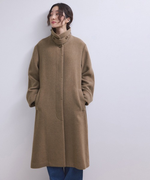WEB限定】ベルテッドオーバーサイズロングコート（ステンカラーコート