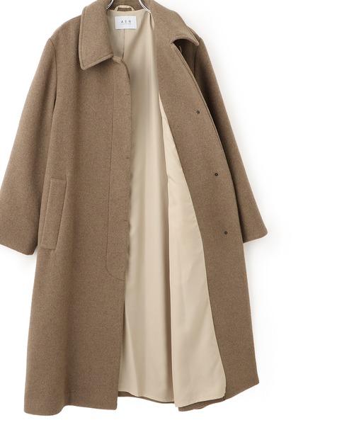 WEB限定】ベルテッドオーバーサイズロングコート（ステンカラーコート