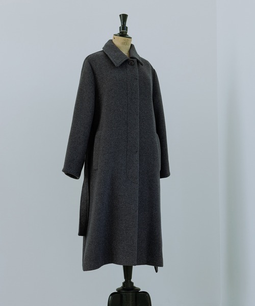 WEB限定】ベルテッドオーバーサイズロングコート（ステンカラーコート