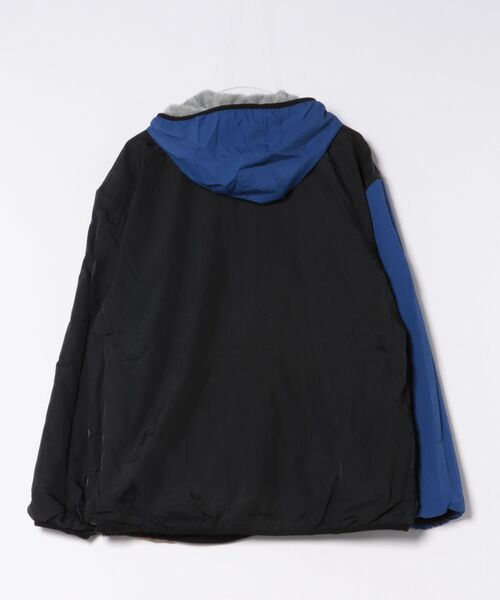CORISCO(コリスコ)の「ファー×ナイロン リバーシブルパーカー(M1)(ブルゾン・メンズ・アイボリー/ブラック/その他/グレー・MEDIUM/X-LARGE/LARGE)」の6枚目の写真