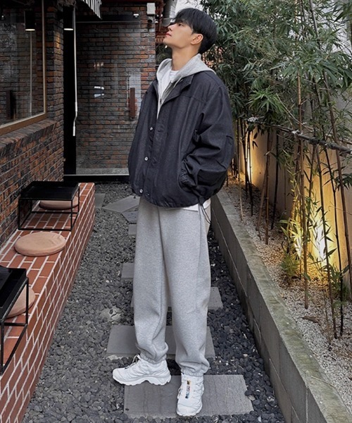 NOWLE(ノウル)の「【NOWLE】スタンドカラー ブラック デニムブルゾン(デニムジャケット・メンズ・ダークネイビー・MEDIUM/LARGE/X-LARGE)」の18枚目の写真