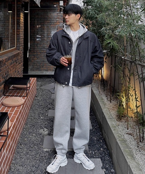 NOWLE(ノウル)の「【NOWLE】スタンドカラー ブラック デニムブルゾン(デニムジャケット・メンズ・ダークネイビー・MEDIUM/LARGE/X-LARGE)」の20枚目の写真