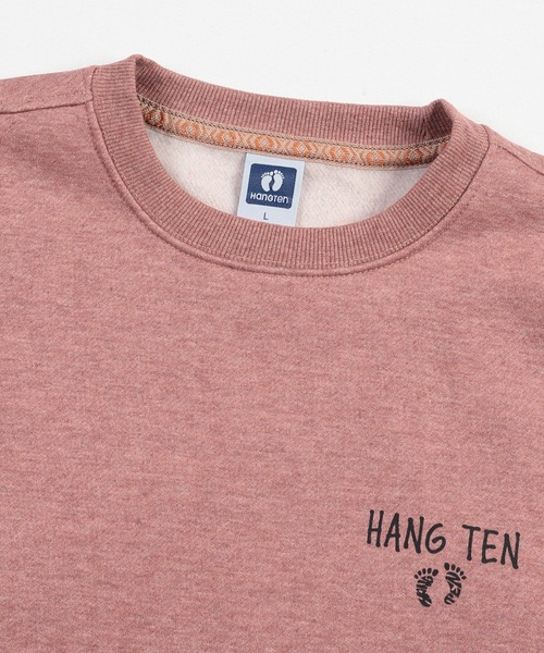 HANGTEN(ハンテン)の「【HANGTEN/ハンテン】起毛バックプリントトレーナー/スウェット ユニセックス 長袖 クルーネック サーフ バックプリント ロゴ カジュアル ストリート アメカジ ヴィンテージ レトロ(スウェット・メンズ・エンジ/ベージュ/ネイビー/グレー・MEDIUM/LARGE/X-LARGE)」の20枚目の写真