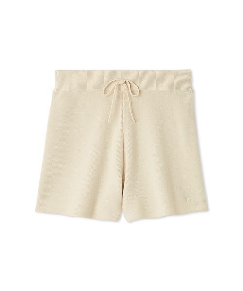 ウォッシャブルカシミヤシルクニットショートパンツ／ウォッシャブル