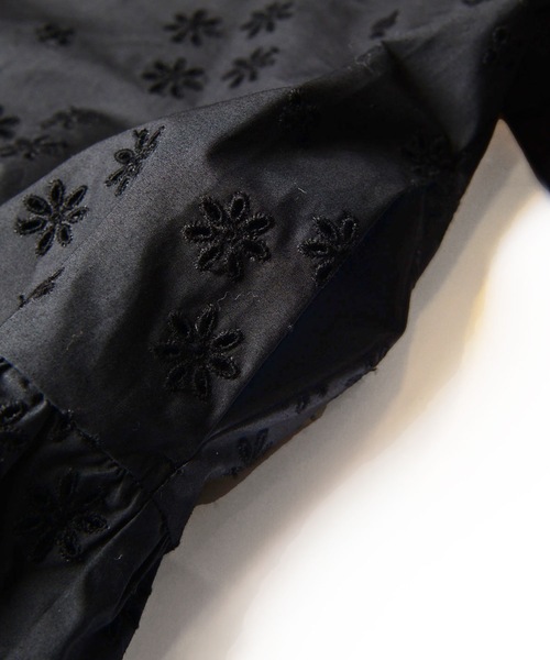 HOLIDAY（ホリデイ）の「LACE BIG COLLAR MINI DRESS レースビッグカラーミニドレス（ワンピース・レディース・ホワイト/ブラック・ONE SIZE）」の6枚目の写真