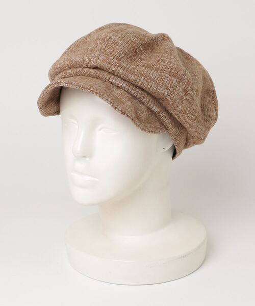 Vini(ヴィニ)の「ボリュームシルエット キャスケット(キャスケット・レディース・ベージュ/ダークグレー/ブラウン・FREE)」の2枚目の写真