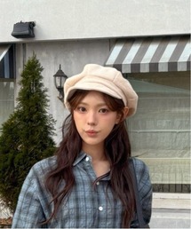 Vini（ヴィニ）の「ボリュームシルエット キャスケット（キャスケット）」
