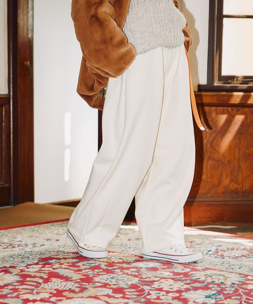 MODE NORM CORE] 裏起毛3Dカーブパンツ（その他パンツ）｜niko and